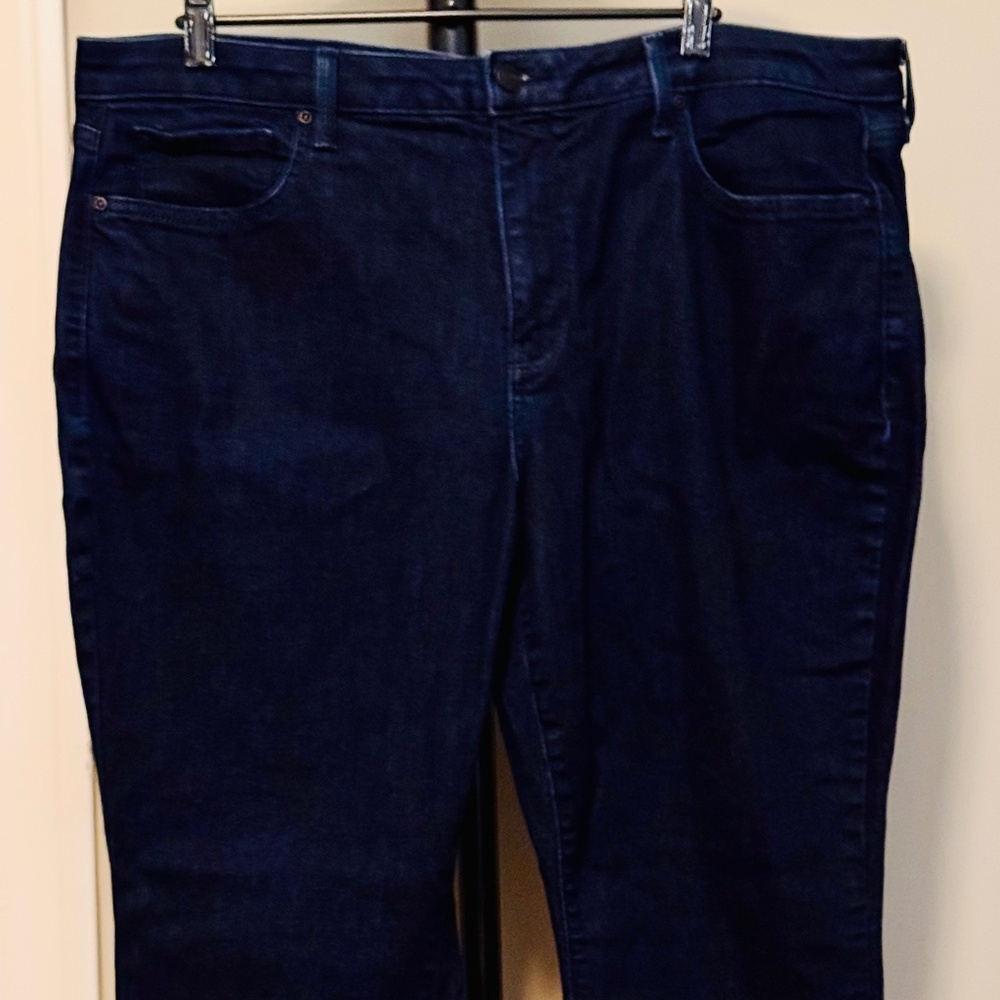 NYDJ LiftXtuck Womens Blue Jeans Size 18W Perfect